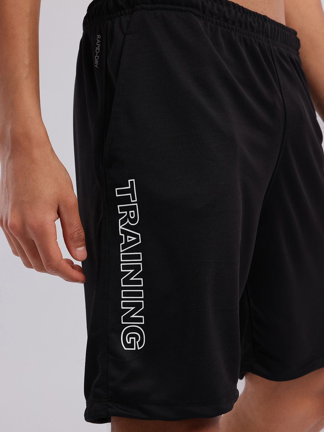 HRX by Hrithik Roshan Men Printed Rapid Dry Training Sports Shorts