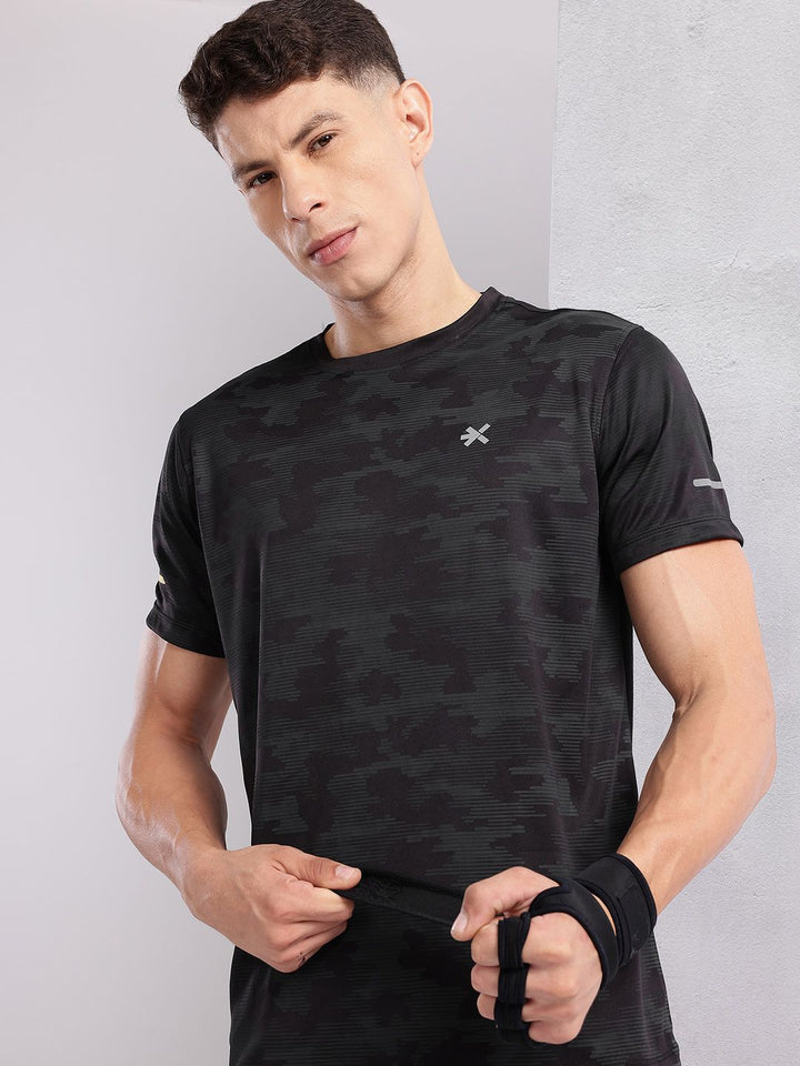 HRX by Hrithik Roshan Rapid-Dry Relaxed Fit Training T-shirt
