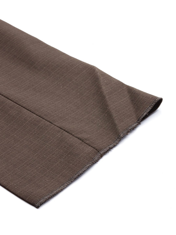 Raymond Men Checked Slim Fit Formal Trousers
