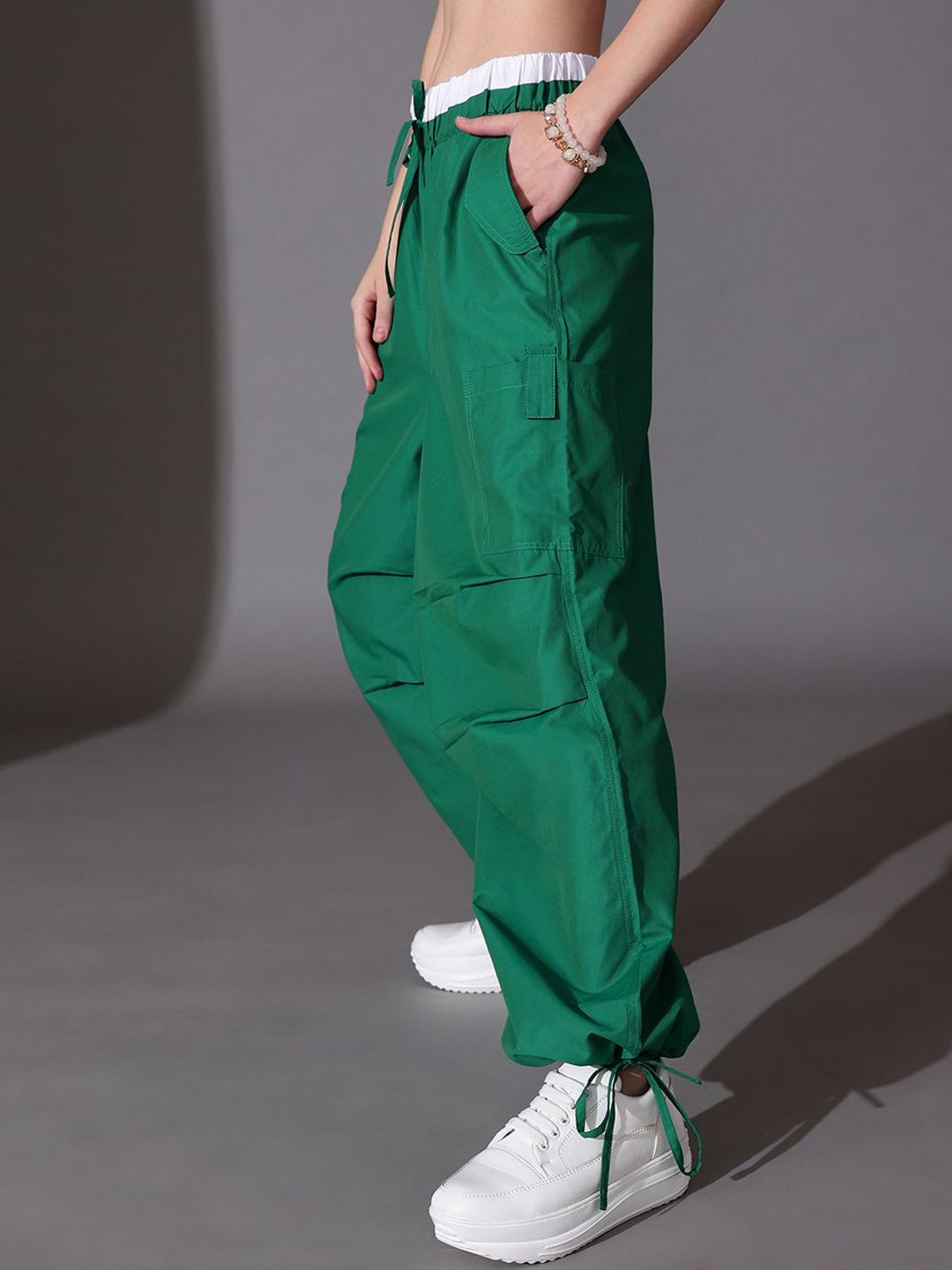 STREET 9 Women Cotton Loose Fit Trousers
