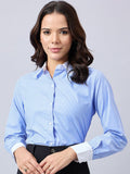 Style Quotient Women Smart Striped Formal Shirt