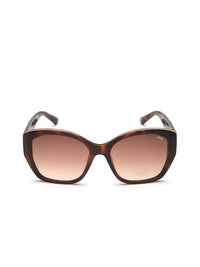 Idee wanita cermin mata hitam cateye dengan lensa terlindung UV