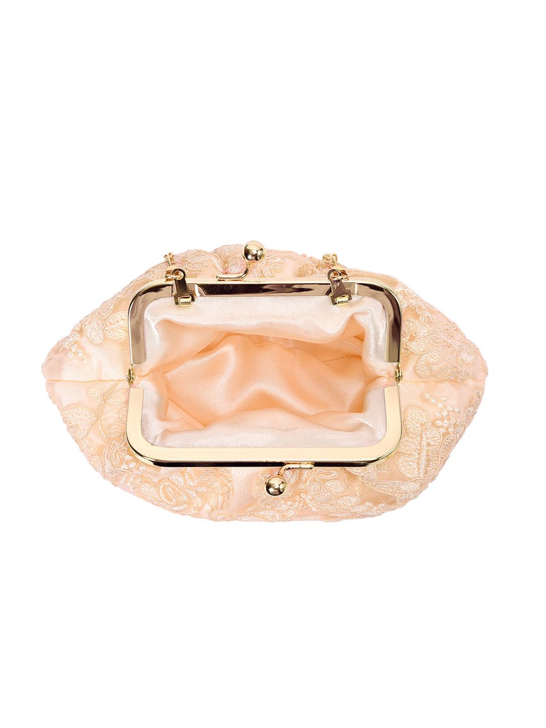 Lino Perros Floral Embroidered Party Purse