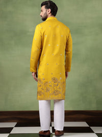 SOJANYA Kurta Sulam Bunga Lelaki