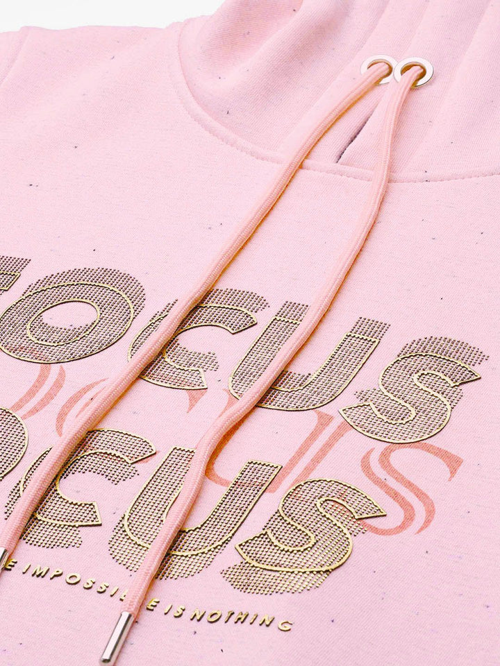 Monte Carlo Typography Detailed Hooded Sweatshirt