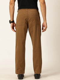 Thomas Scott Men Smart Straight Fit Easy Wash Pure Cotton Trousers