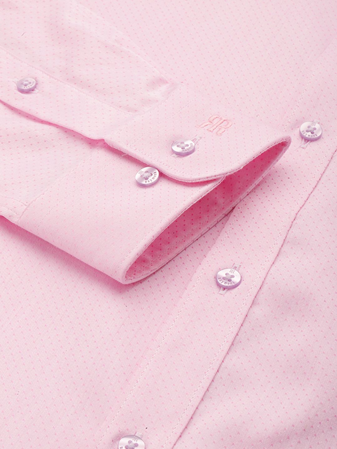 Raymond Pure Cotton Textured Slim Fit Formal Shirt