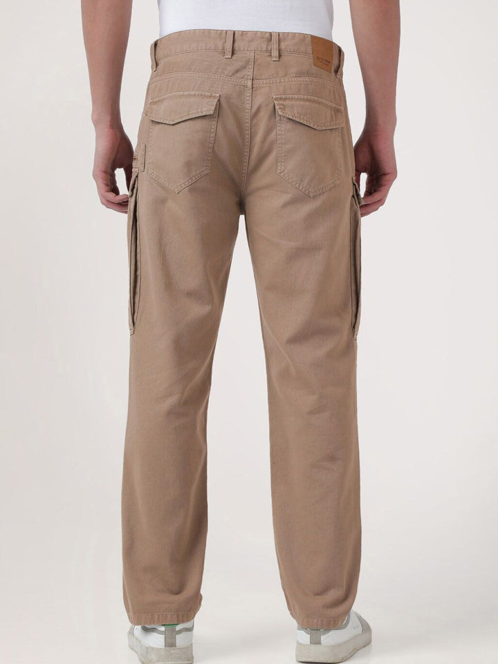 Bene Kleed Men Cotton Relaxed Fit Cargo Trouser