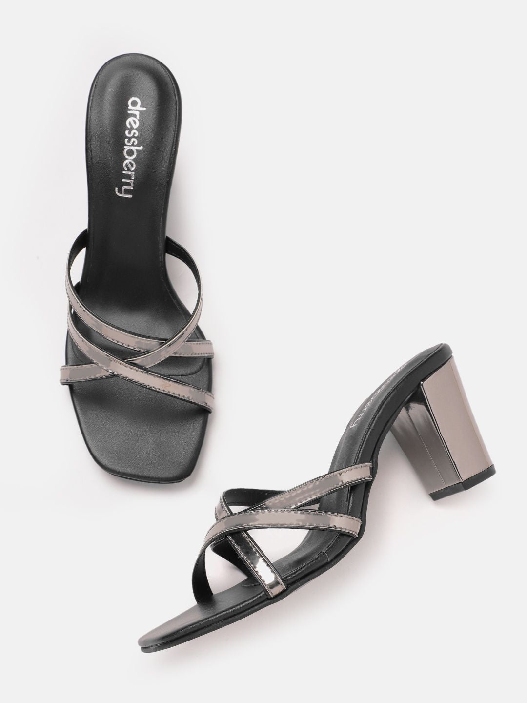 DressBerry Women Block Heel Sandals