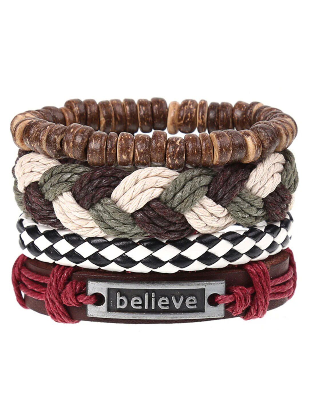 Gelang Lelaki Salty Lelaki 4 Kulit