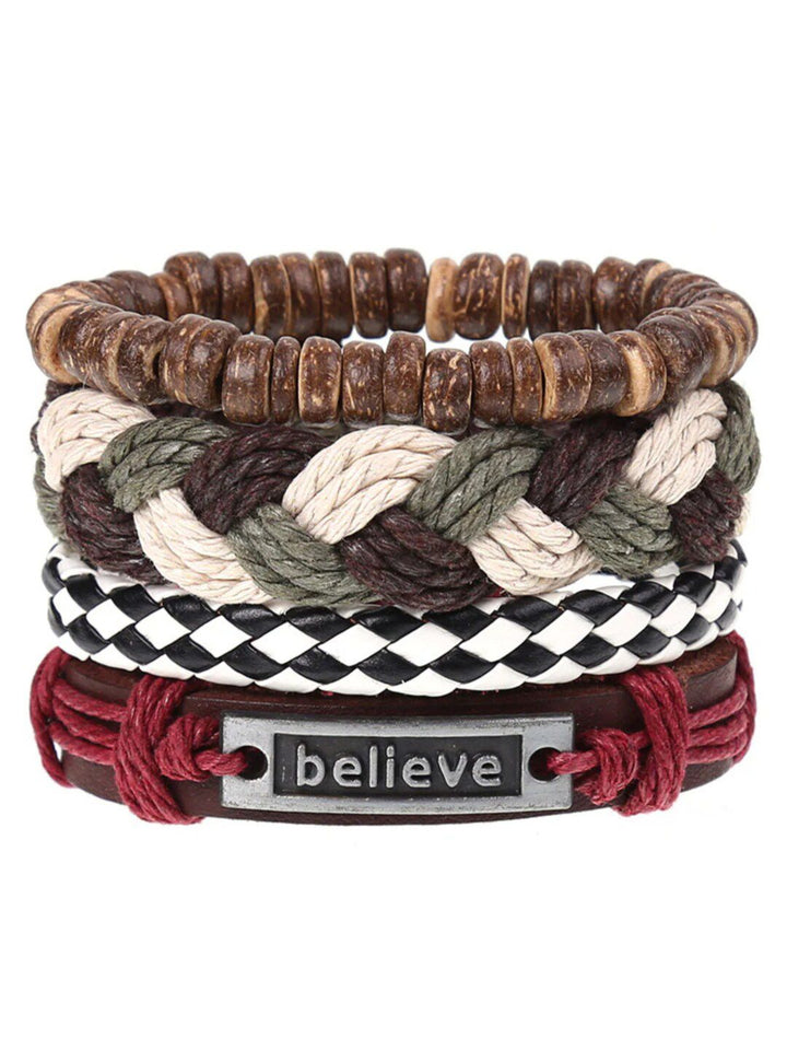 Gelang Lelaki Salty Lelaki 4 Kulit