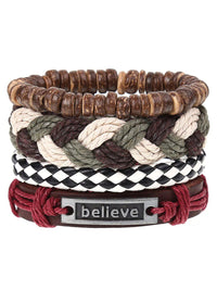 Gelang Lelaki Salty Lelaki 4 Kulit
