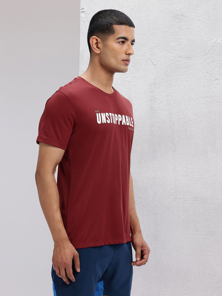 HRX by Hrithik Roshan Typography Print Regular Fit Training T-shirt
