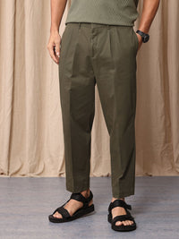 Mr Bowerbird Men Oversized Fit Pleated Trousers