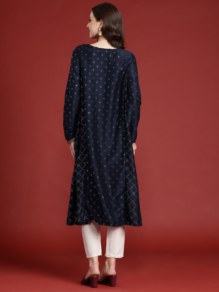 Anouk Tyohaar Collection Embellished A-Line Kurta