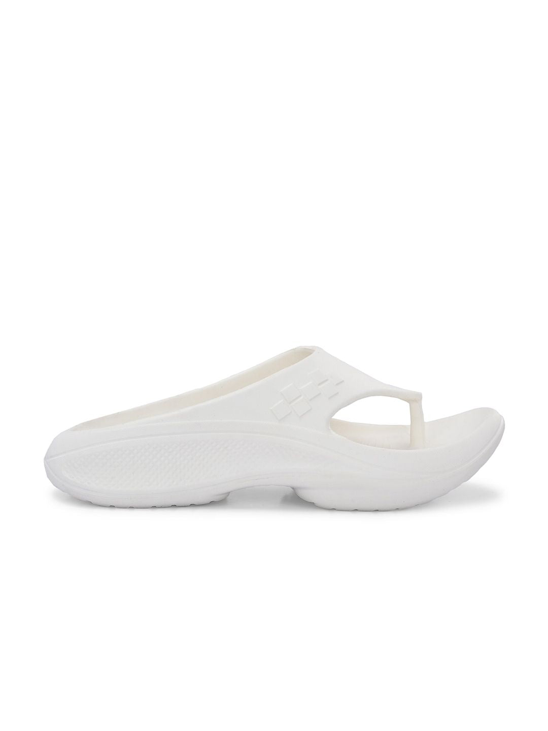 HRX by Hrithik Roshan Men Off White Thong Flip-Flops