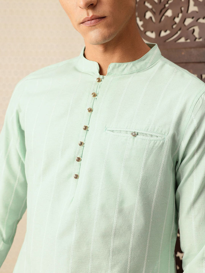 House of Pataudi Embroidered Jashn Kurta
