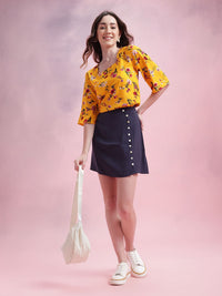 DressBerry Floral Print Top