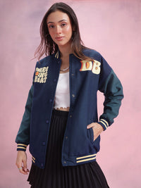 DressBerry Printed Bomber Jacket