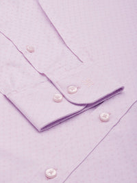 Raymond Pure Cotton Self Design Textured  Slim Fit Opaque Formal Shirt
