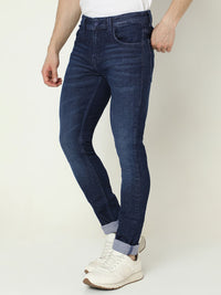 SPYKAR Men Slim Fit Low-Rise Light Fade Stretchable Jeans