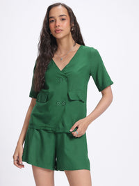 DressBerry MatchSet Snazz Double Breasted Cotton Overload Co-Ords