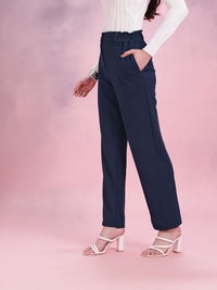 DressBerry Women Waffle Knit Trousers