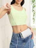 DressBerry It-Girl Essential Textured Crop Top