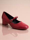Lino Perros Solid Block Heel Pumps