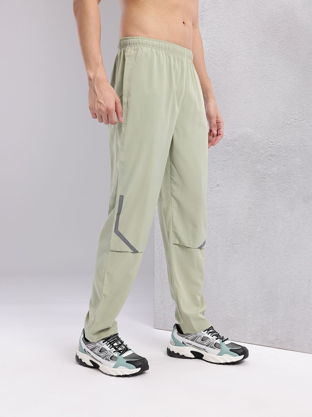 HRX by Hrithik Roshan Men Mid-Rise Rapid-Dry Running Track Pants