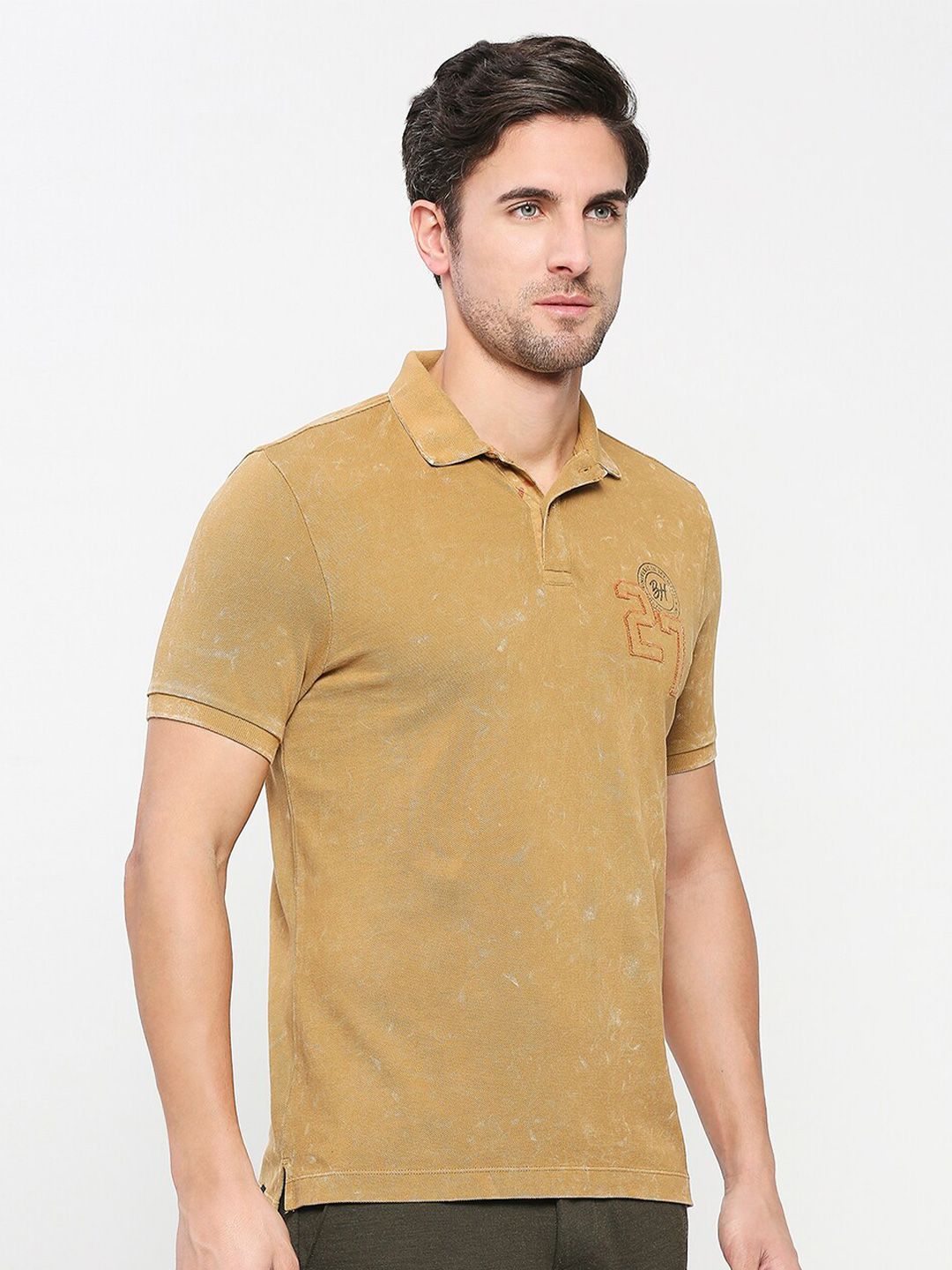 Being Human Polo Collar Regular Fit Cotton Regular T-shirt