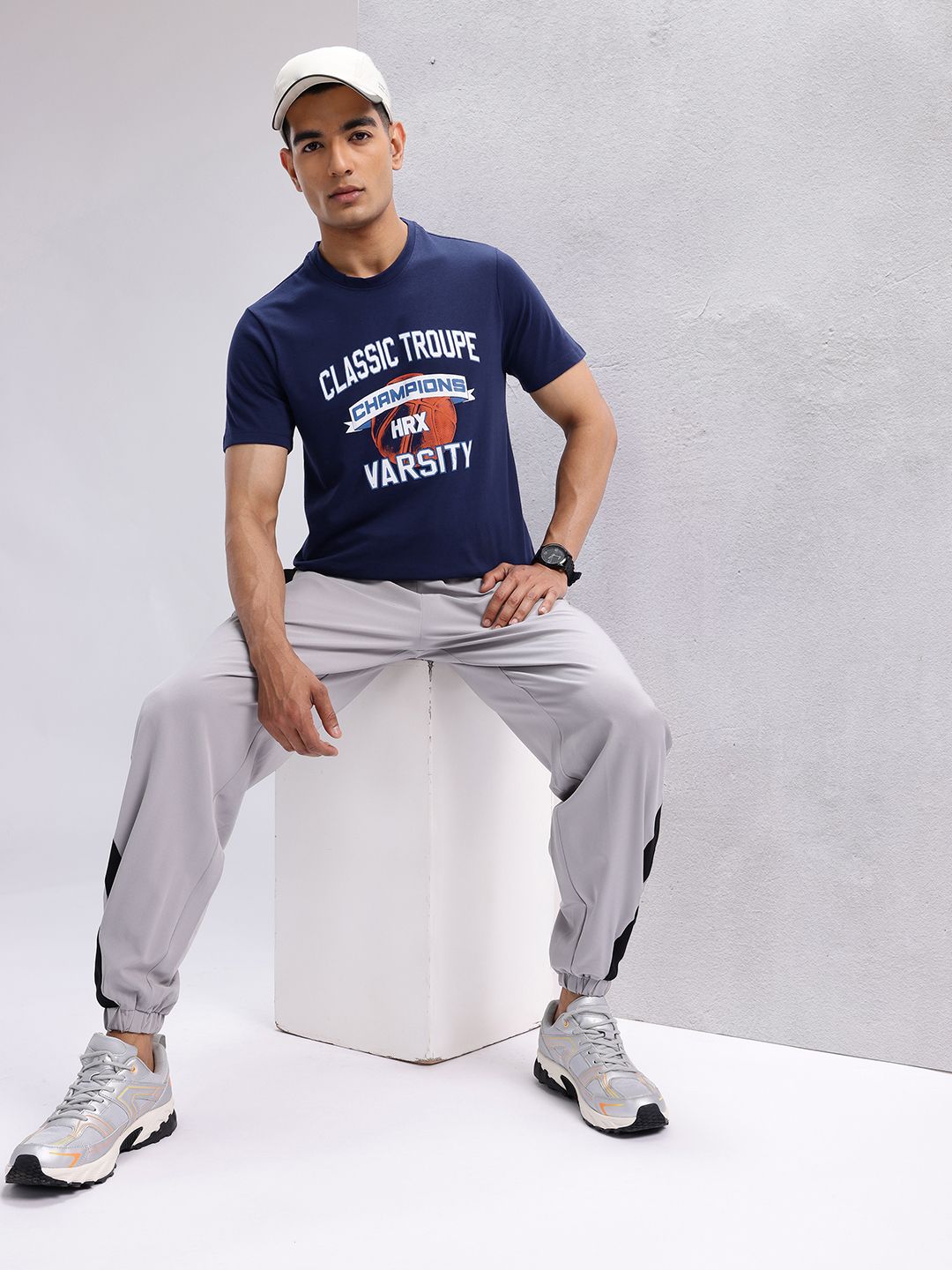 HRX by Hrithik Roshan Typography Print Lifestyle T-shirt