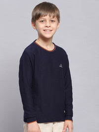 Monte Carlo Boys Long Sleeves Pure Cotton Pullover