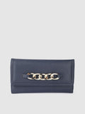 Lino Perros Women Snakeskin Textured Three Fold Wallet