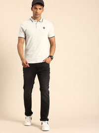 Being Human Polo Collar Pure Cotton T-shirt