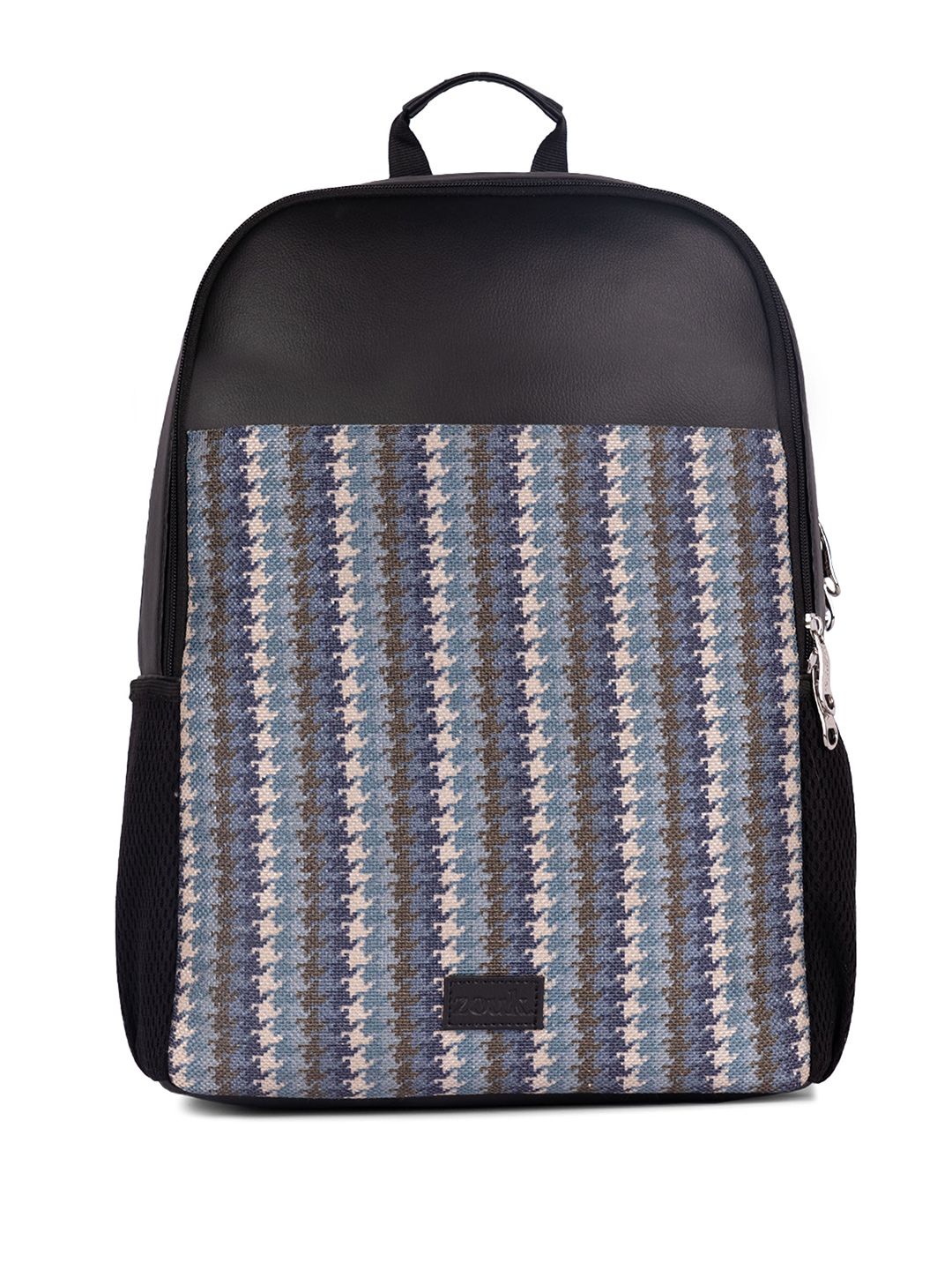 Zouk Men Backpack Rintangan Air Bercetak Geometri Sehingga 16 Inci