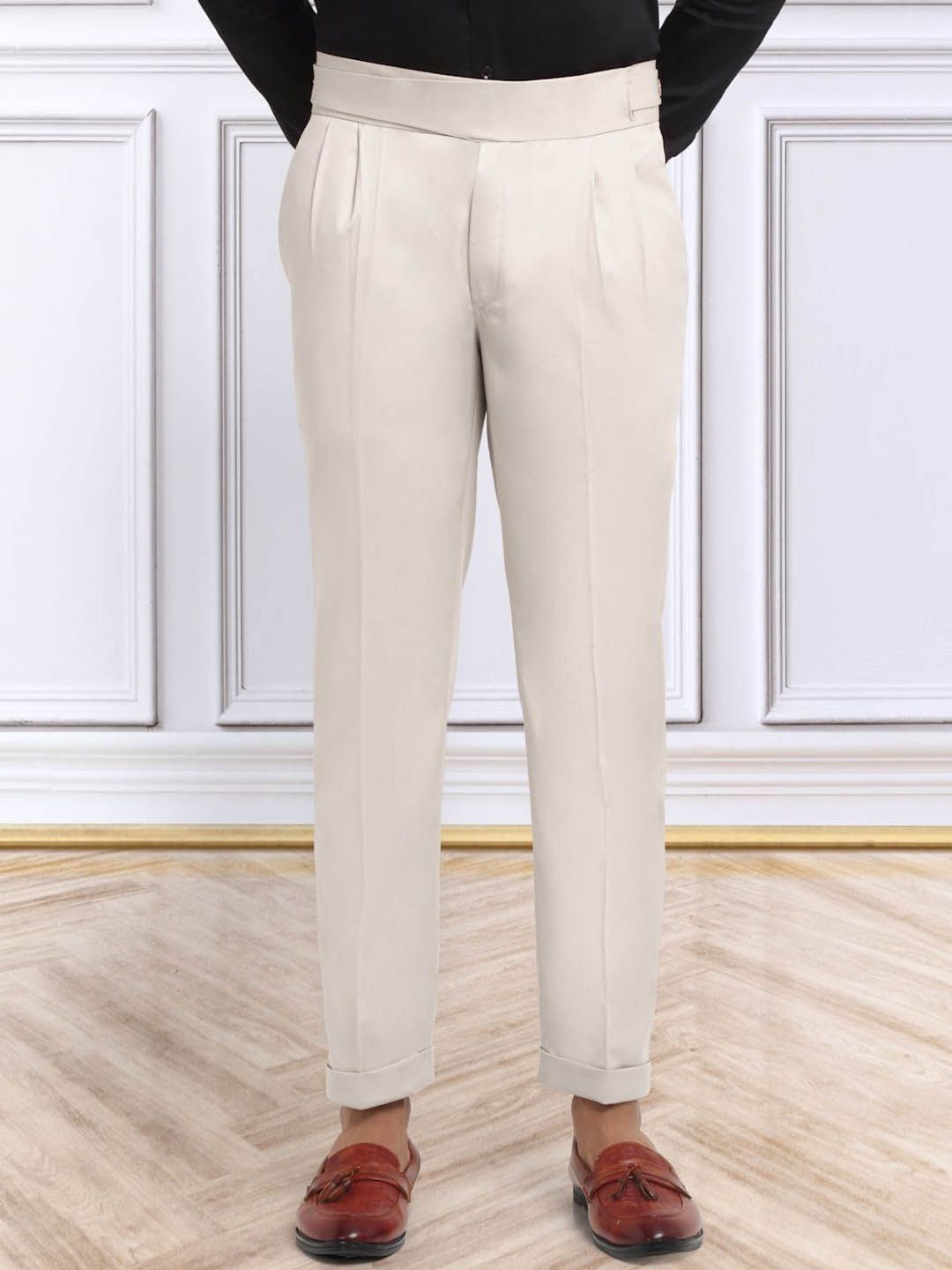 KLOTTHE Men Italian Gurkha Pants