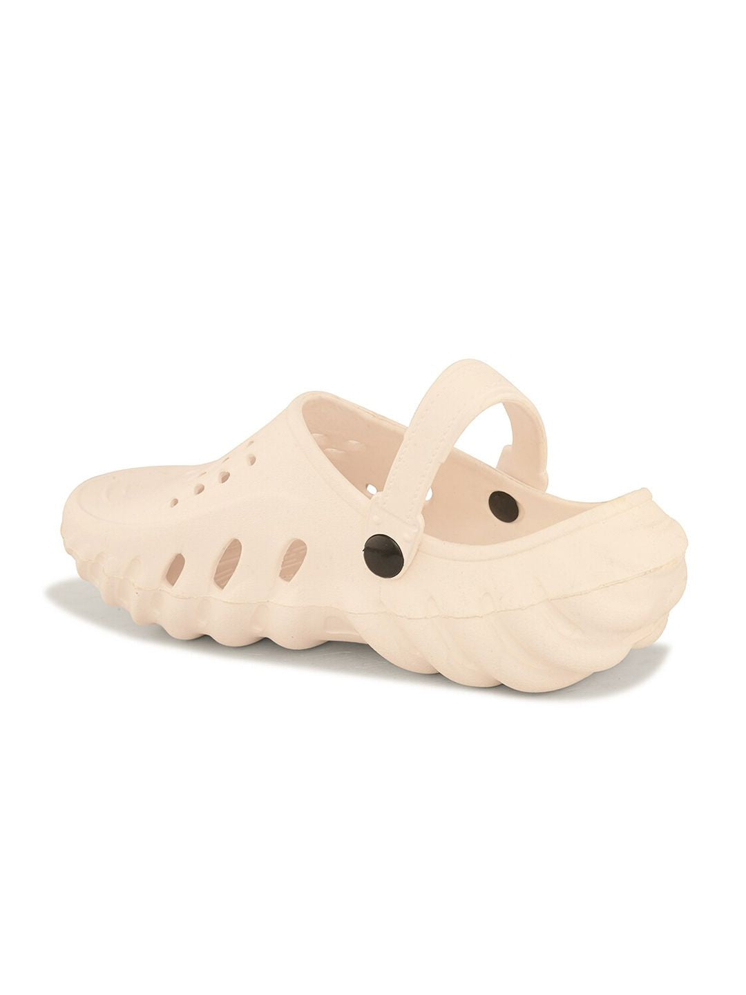 HRX by Hrithik Roshan Men Cream Coloured Self Design Clogs