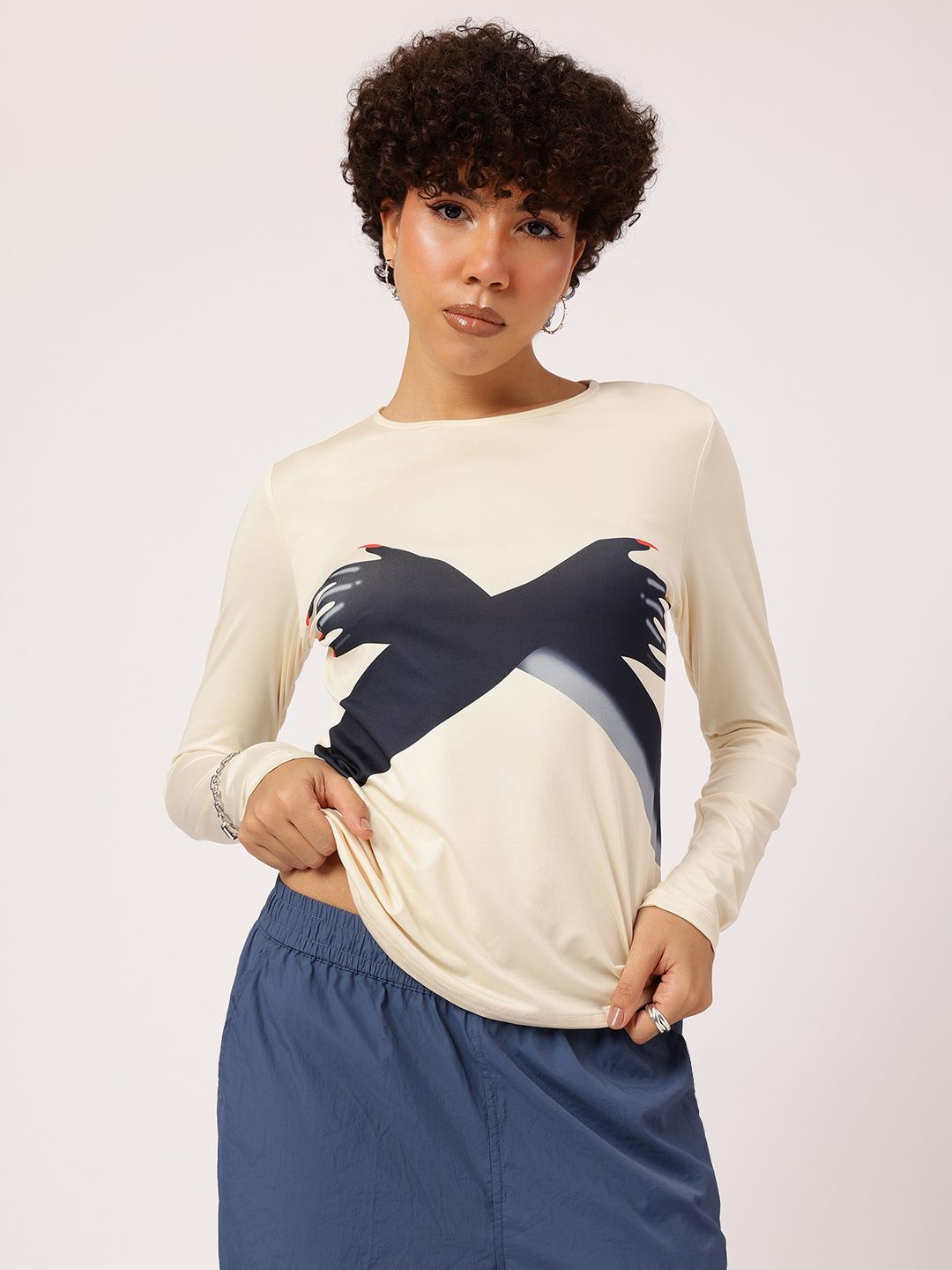 DressBerry Hands-on Fitted Top