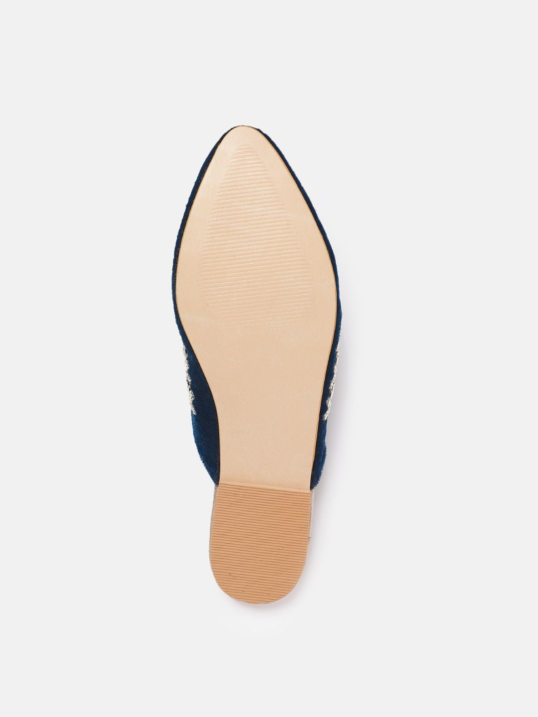 House of Pataudi Ethnic Embellished Mules