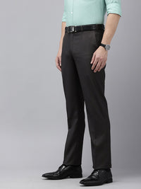 Park Avenue Men Textured Formal Trousers