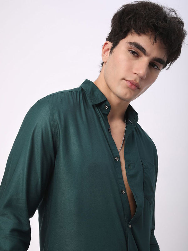 Vastrado Men Classic Slim Fit Shirt Casual Shirt