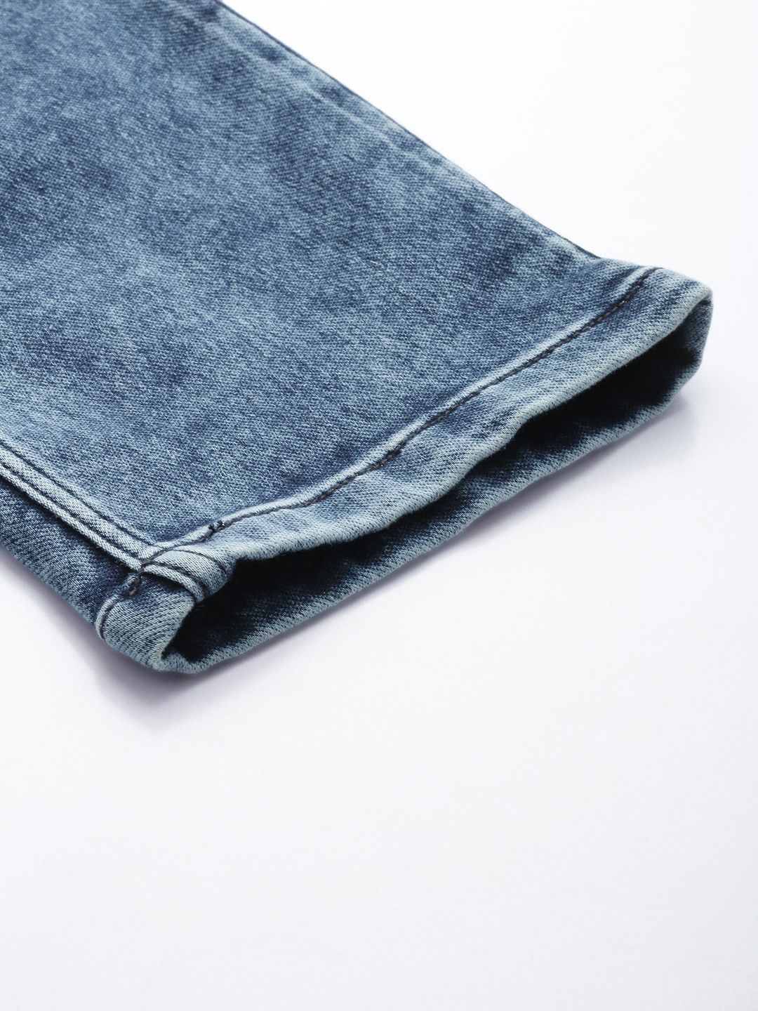 The Indian Garage Co Men Heavy Fade Stretchable Jeans