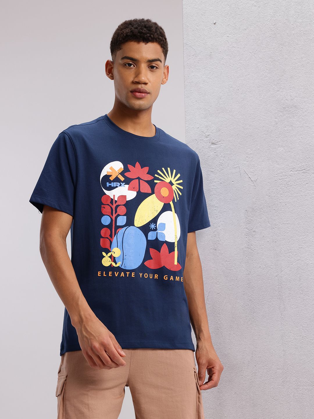 HRX by Hrithik Roshan Conversational Printed Lifestyle T-shirt