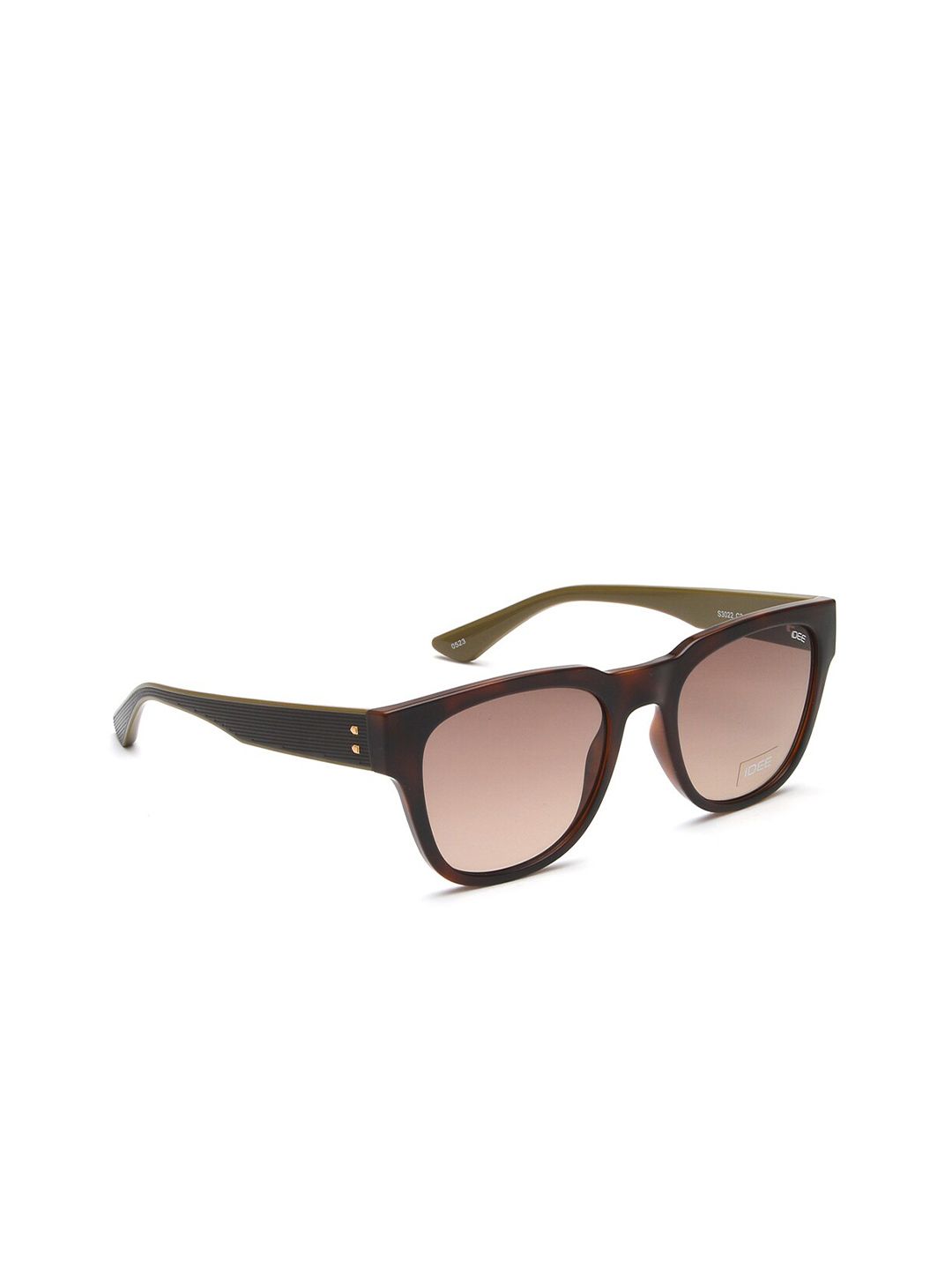 IDEE Men Round Sunglasses with UV Protected Lens IDS3022C3SG
