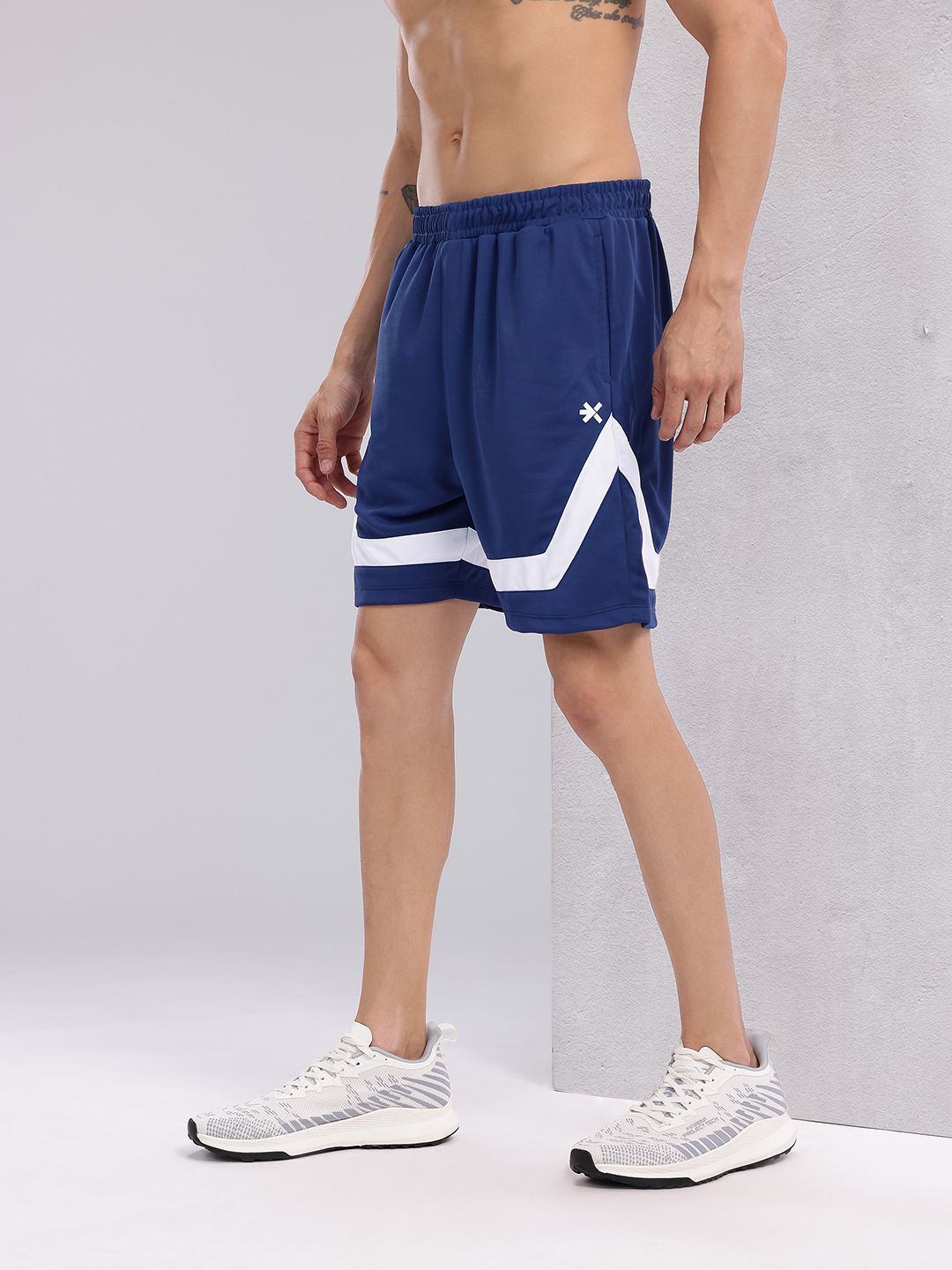 HRX by Hrithik Roshan Men Striped Rapid-Dry Running Shorts