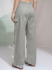 Street By Tokyo Talkies Women Mid Rise Straight Fit Trouser
