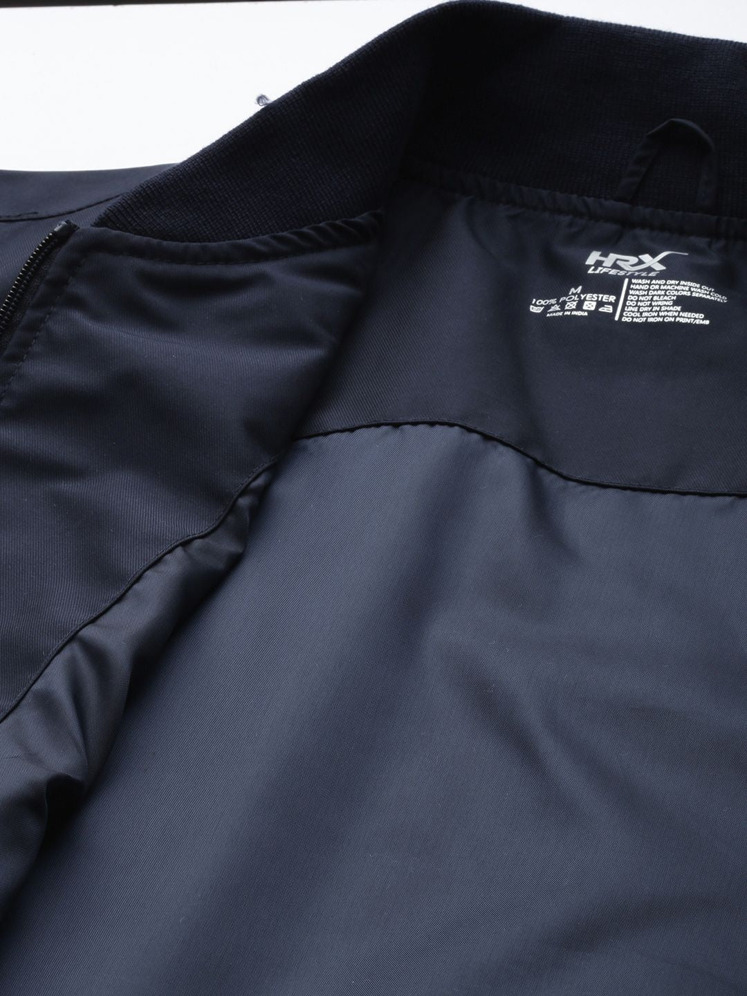 HRX by Hrithik Roshan Prosport-Collection Typography Printed Varsity Lifestyle Jacket