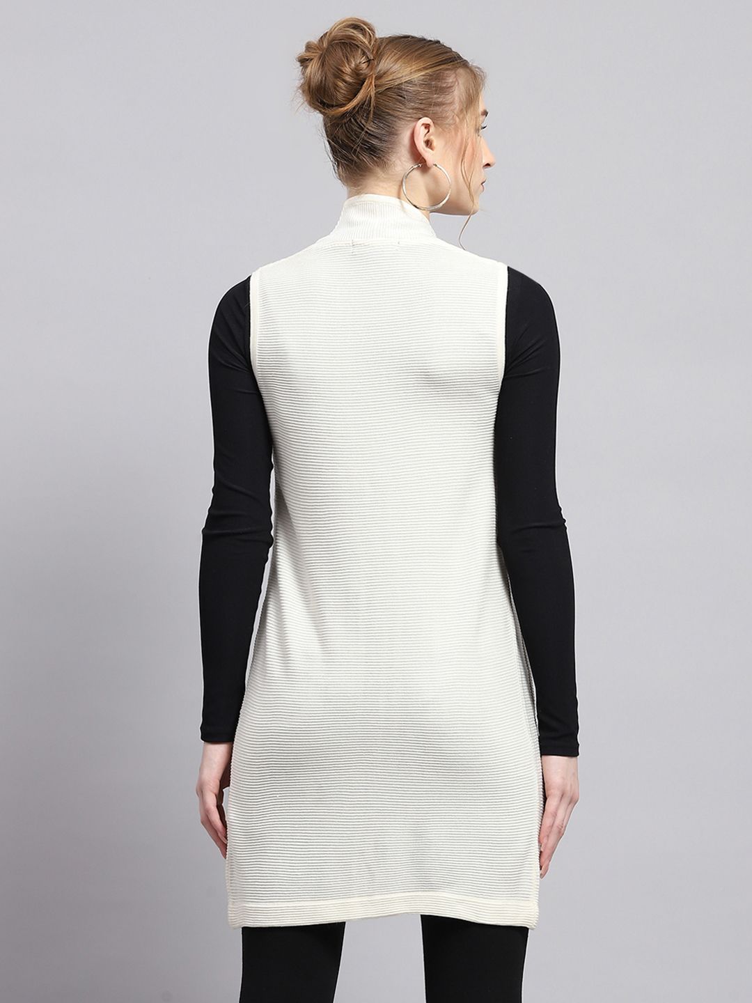 Monte Carlo Self-Striped Longline Cardigan