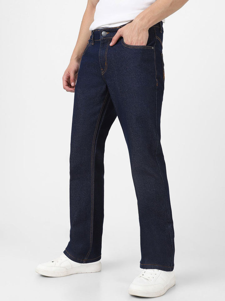 Urbano Fashion Men Stretchable Bootcut Jeans